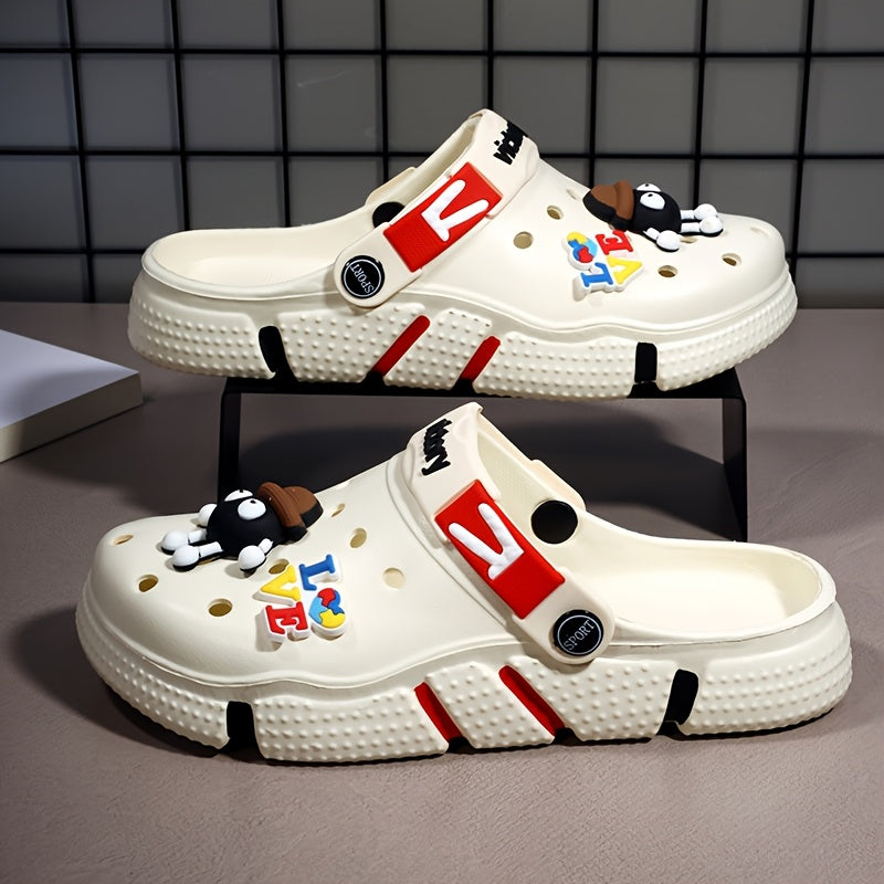 Bequeme Damen Cartoon Clogs: Rutschfeste EVA Strand & Hausschuhe für Sommer